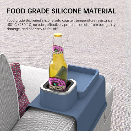 Beverage Coffee Silicone Sofa Coaster Sofa Armrest Cup Holder Multifunctional Creative Life Cup Holder Cup Holder
