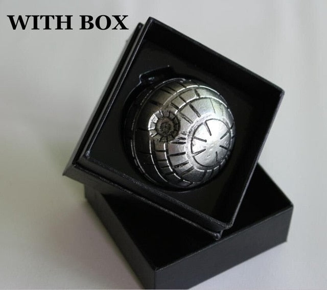 3Parts Zinc Alloy Star Wars Death Grinder Weed Herb Tobacco Crusher Grinder Cigarette Accessories