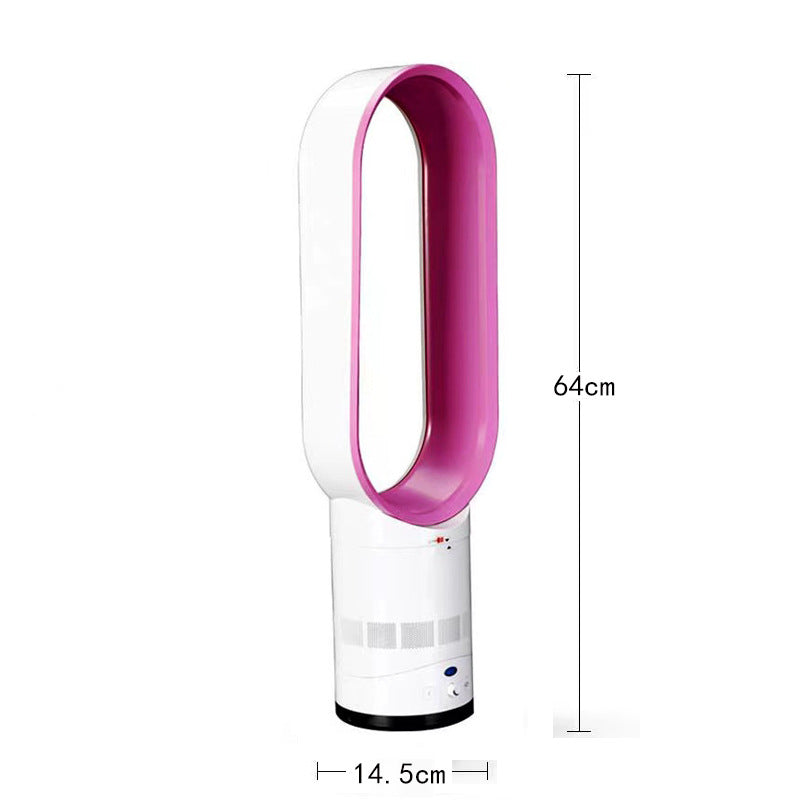 2025 New 16" Bladeless Tower Fan with Remote, Quiet Floor Fan for Home