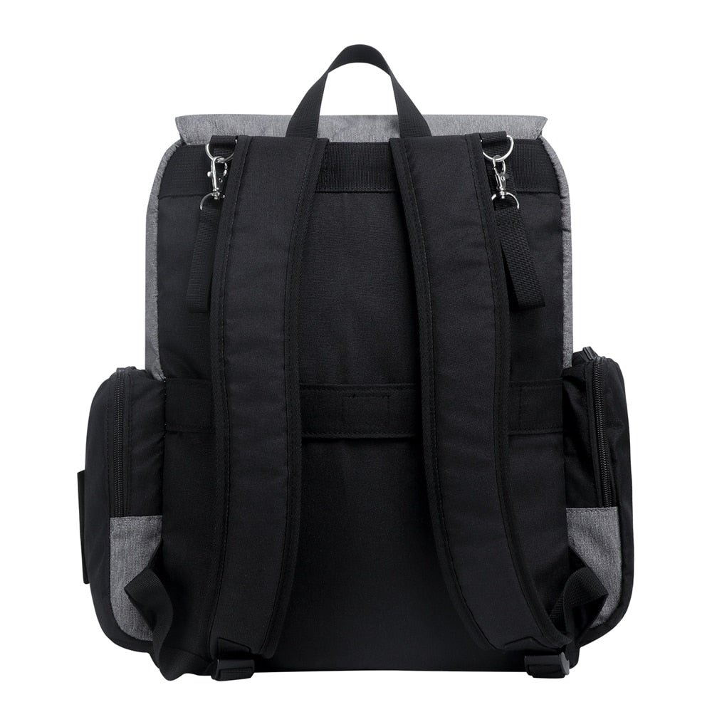 Land Large Capacity Diaper Bag Fashion Travel Backpack for Mom and Dad Solid Mummy Bags Stroller Organizer Bag for Baby Care
