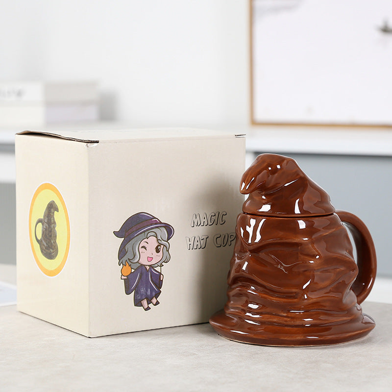 Harry Potter Tripod Pot Mug Glasses Cup Anime Peripheral Mug Moulding Cup Creative Cartoon Cup Harry Potter Ceramic Cup